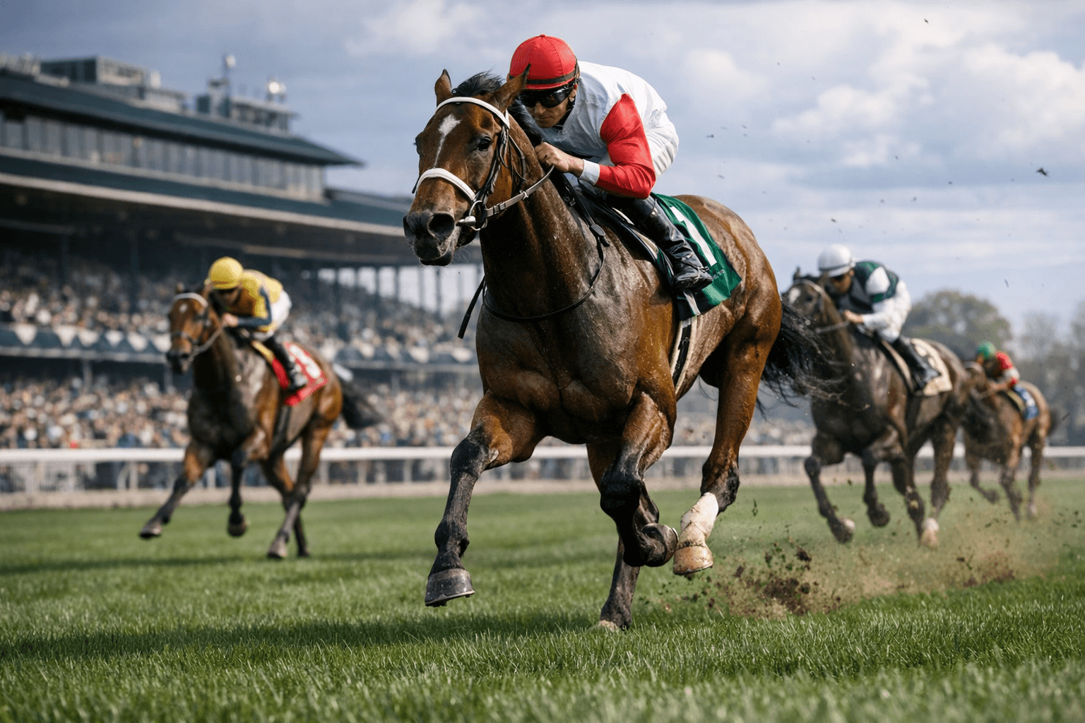 Burnham Square dominates Elkhorn Stakes, sets Keeneland turf record
