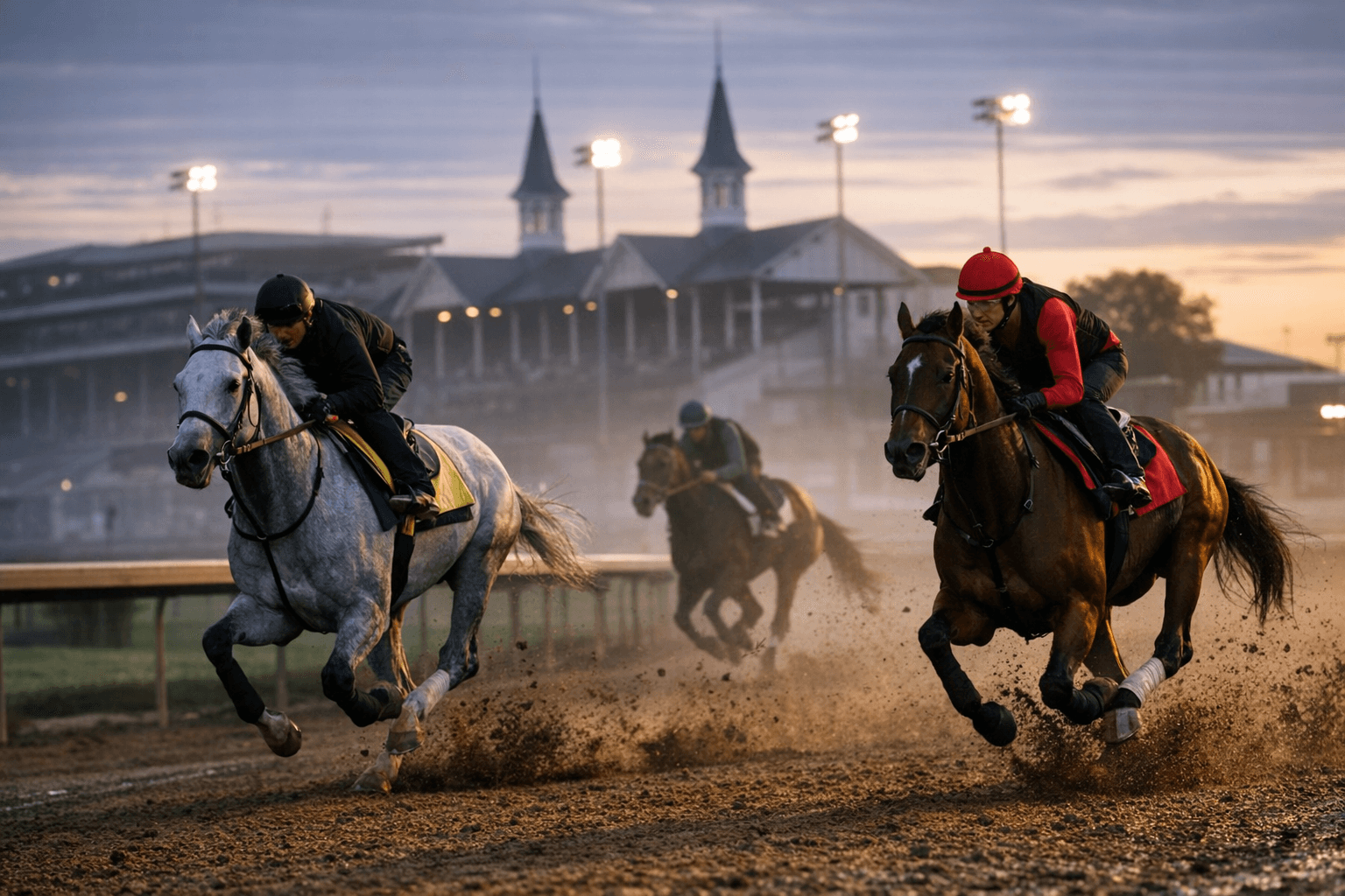 Albus sharp in Churchill Downs drill, Right to Party and Incredibolt advance