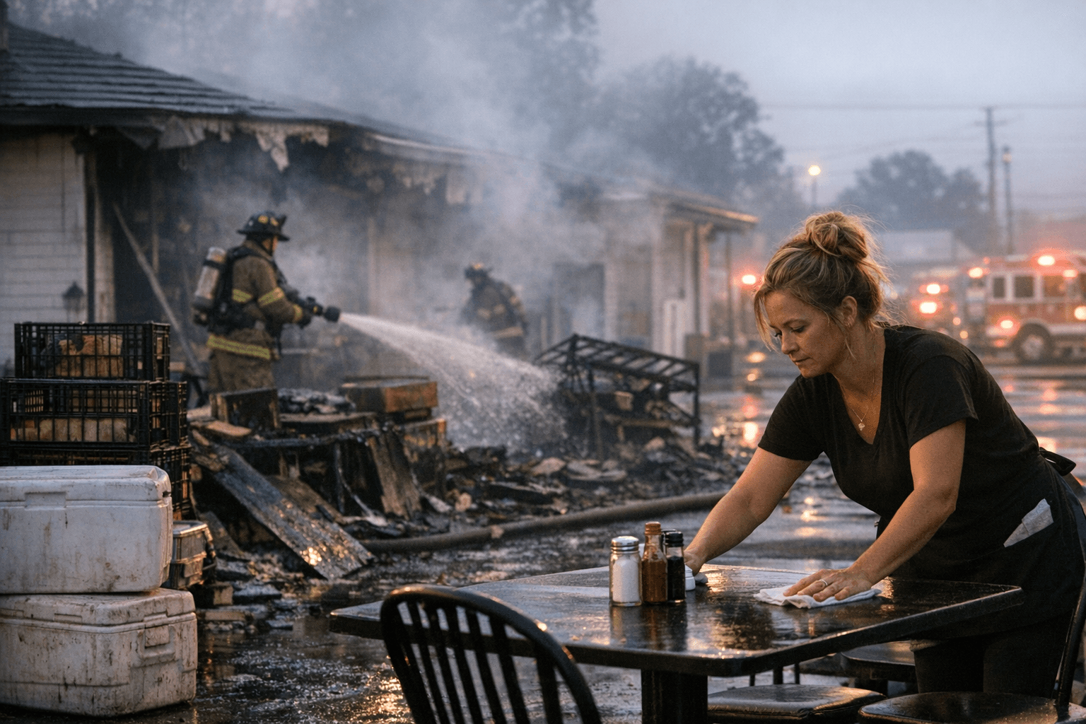 Fire damages Rosehill Seafood, restaurant reopens next day after arrest