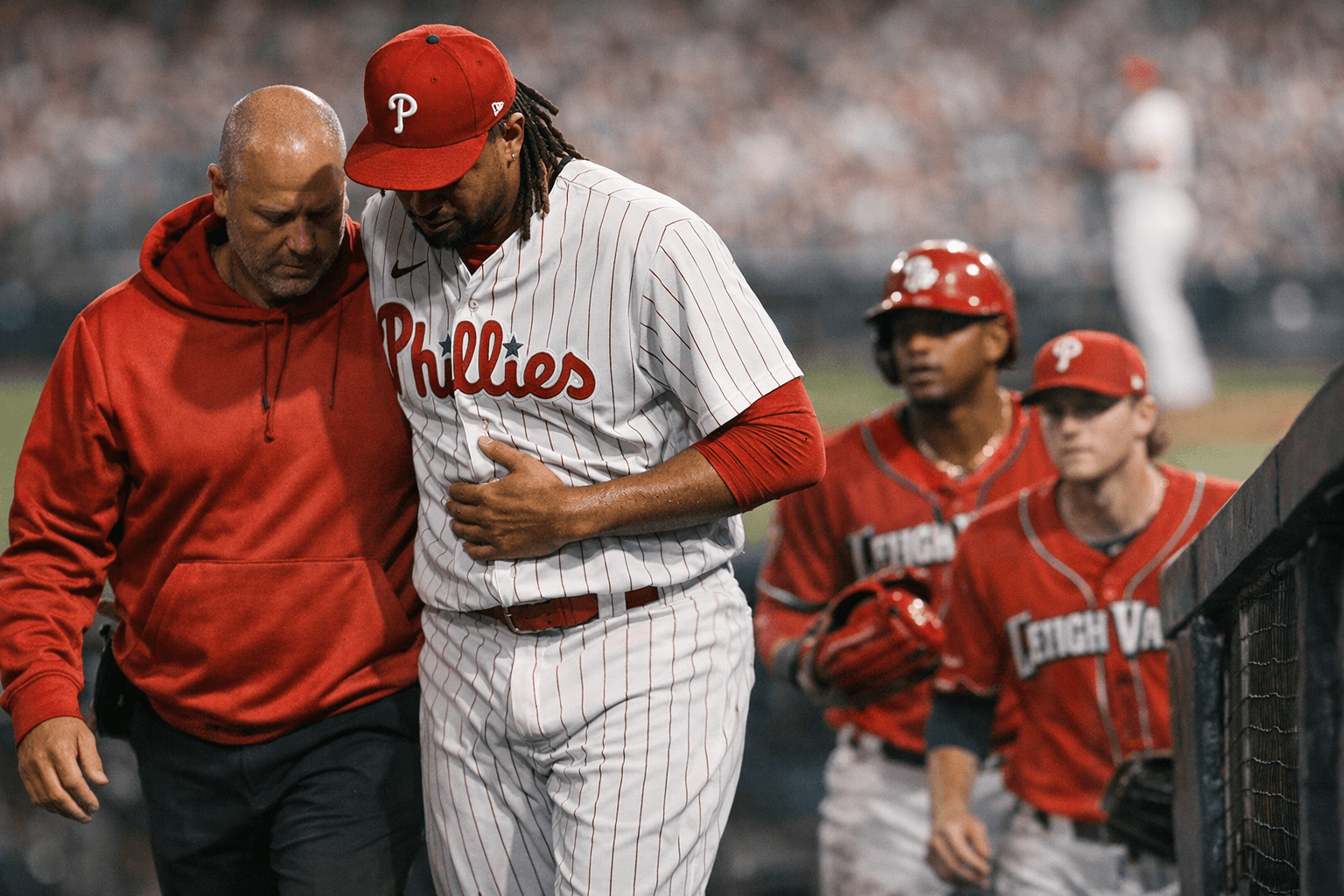 Phillies place Jhoan Duran on IL, recall Reyes, Johnson from Lehigh Valley