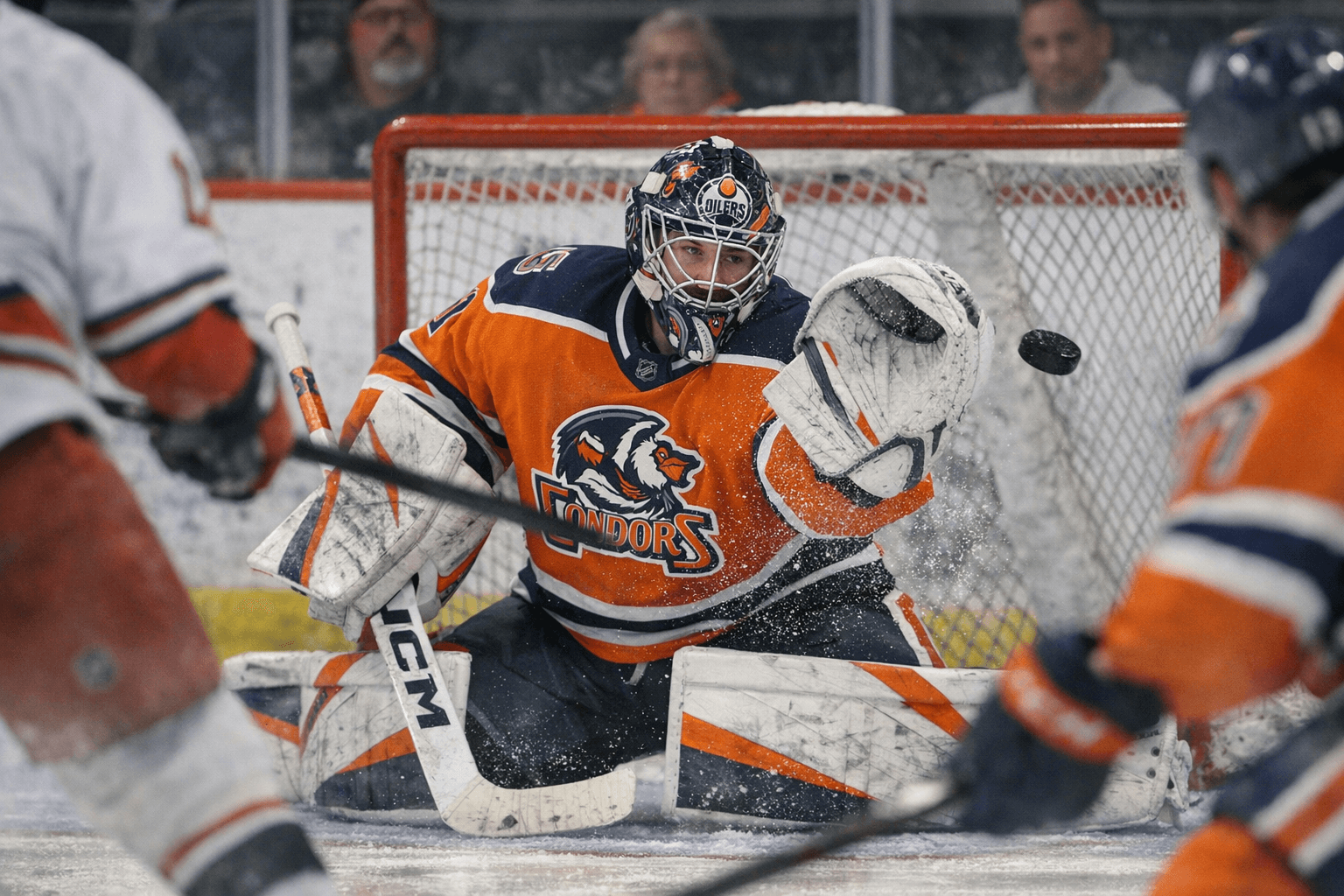 Connor Ungar shines in Bakersfield return, stops 16 in first period