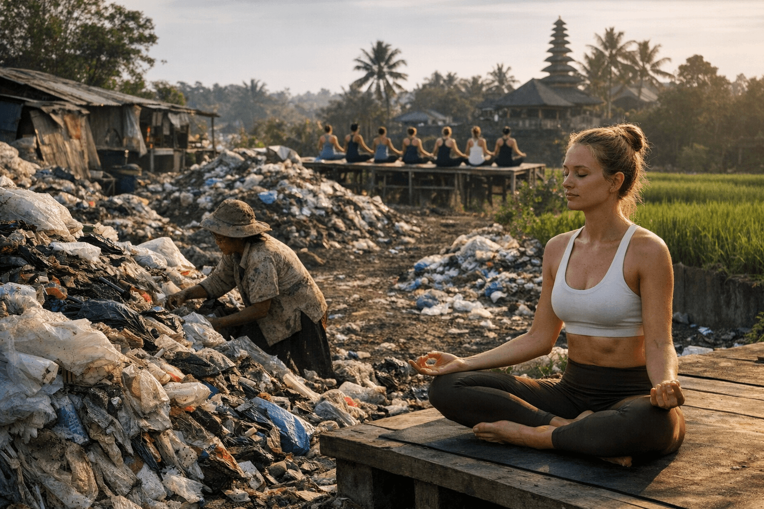 Bali yoga backlash grows as critics slam aesthetic tourism and neglect