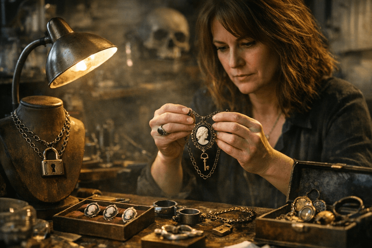 Jackie Ansell’s Hysteria turns women’s history into symbolic jewelry