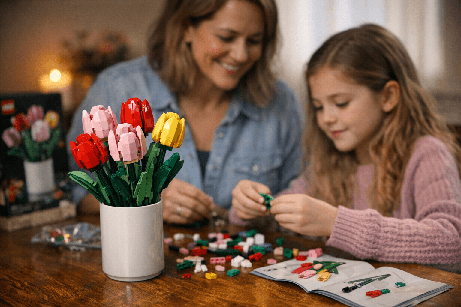 Aldi’s LEGO Tulip Bouquet Makes a Last-Minute Mother’s Day Gift Idea