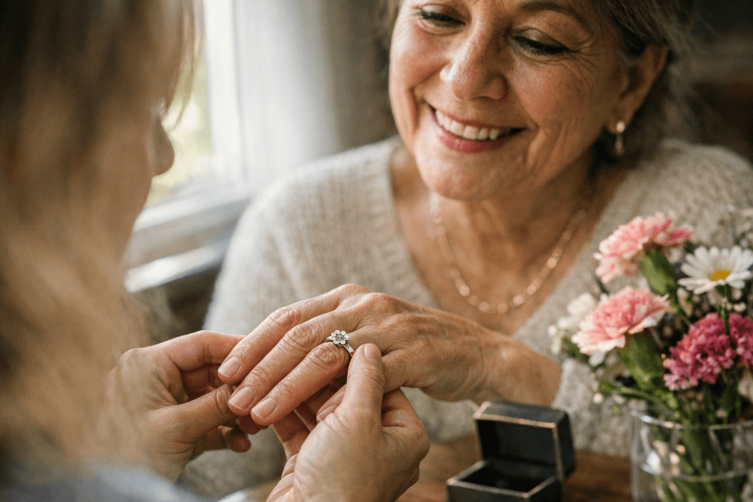 Sentimental Birth-Flower Ring Makes a Meaningful Mother’s Day Gift Under $15