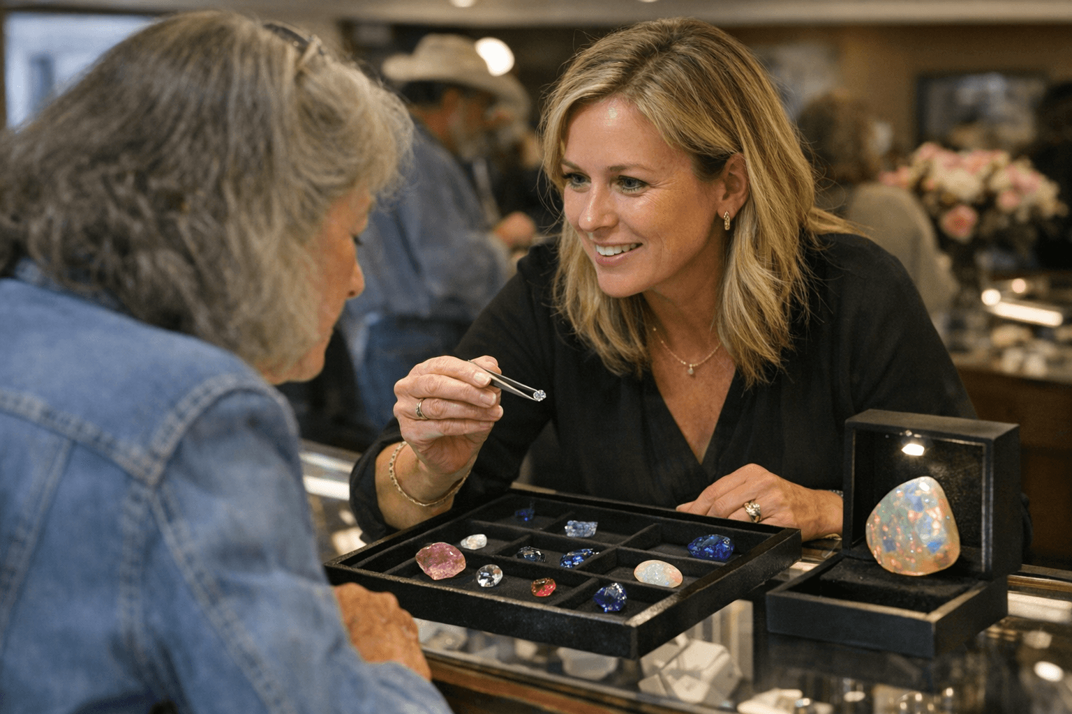 Dean’s Jewelry Brings One-of-a-Kind Gemstones to Mother’s Day Event
