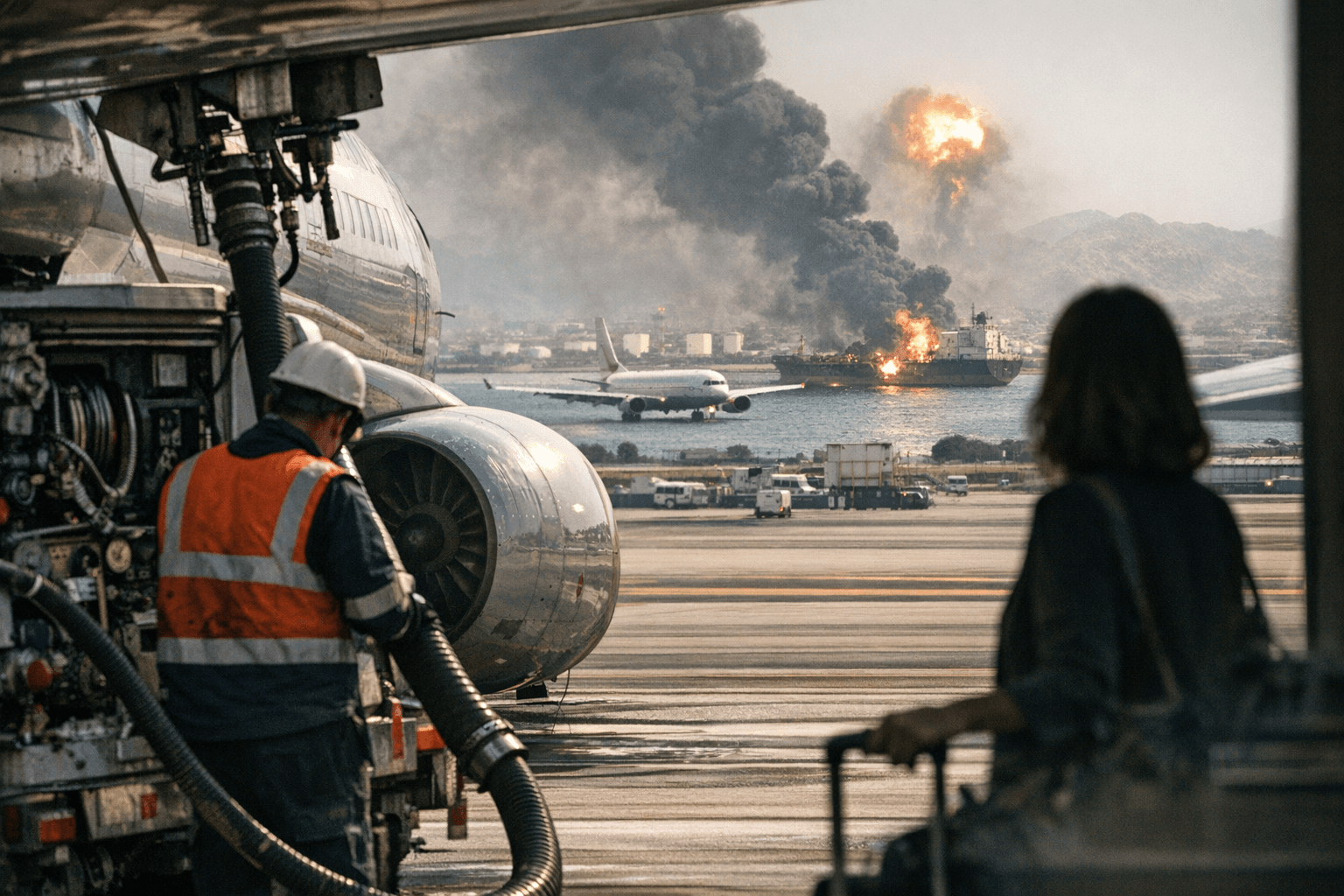 Iran War Disrupts Jet Fuel Supplies, Threatens Higher Airfares Worldwide