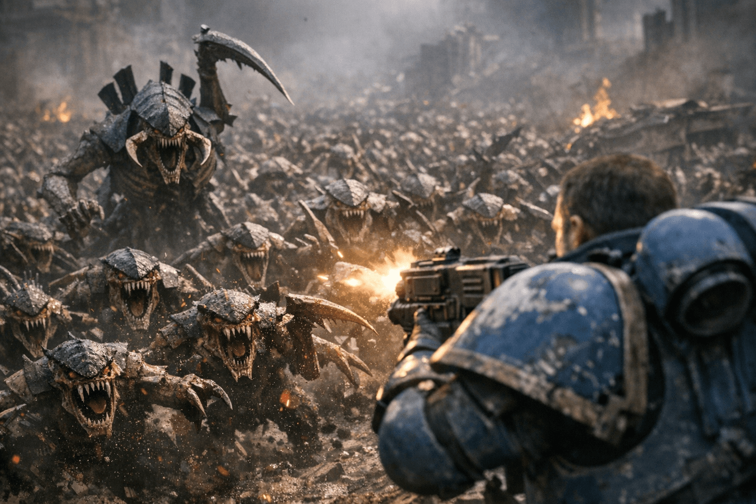 Saber's Swarm Engine made Tyranids a perfect Space Marine 2 foe