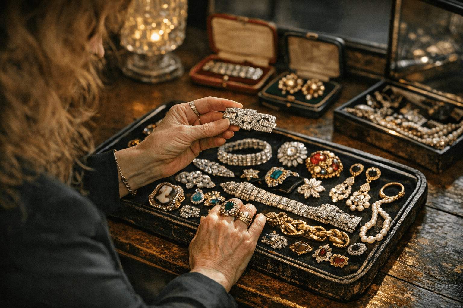 Beth Bernstein’s vintage jewelry guide spans Art Deco to disco-era glamour