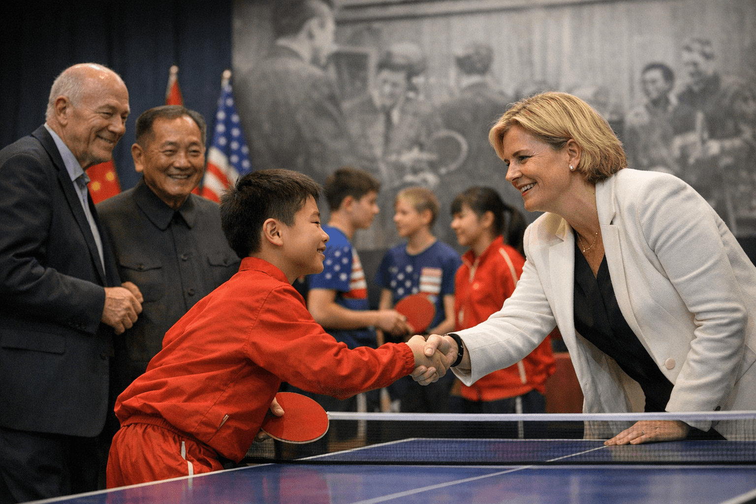 Sörling joins China celebrations marking 55 years of Ping-Pong Diplomacy