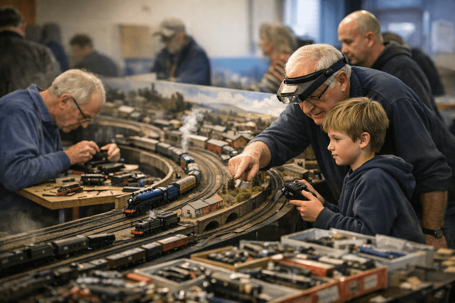 High Wycombe model railway society open day offers layouts, repairs, sales