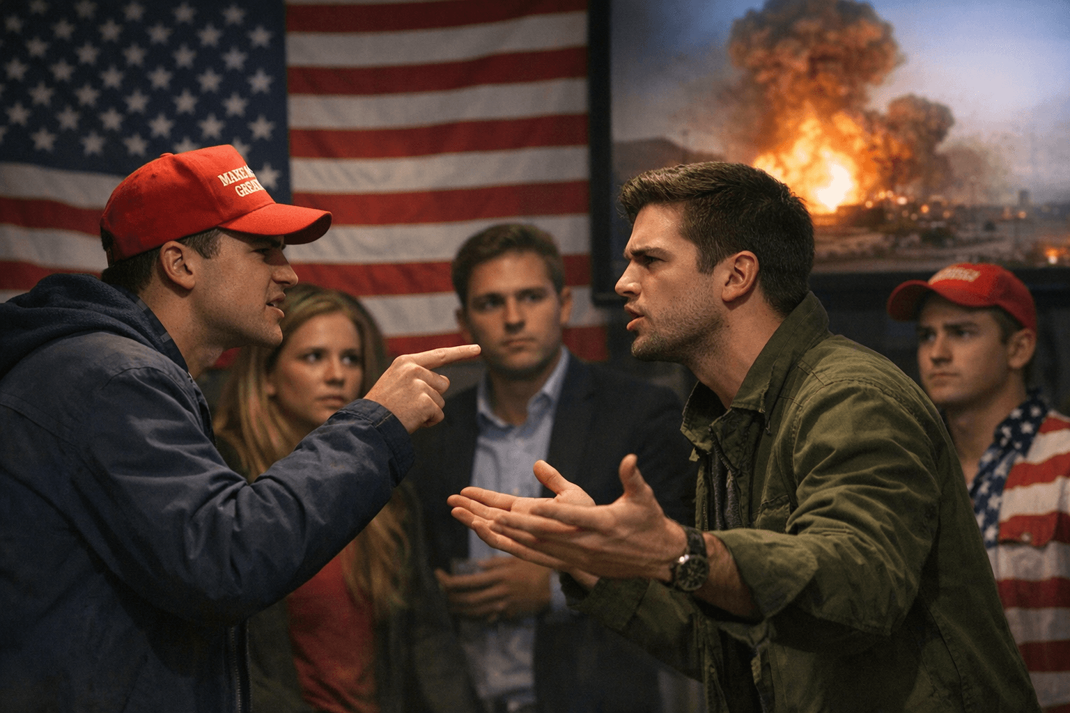 Iran conflict splits young Republicans, tests Trump’s America First base