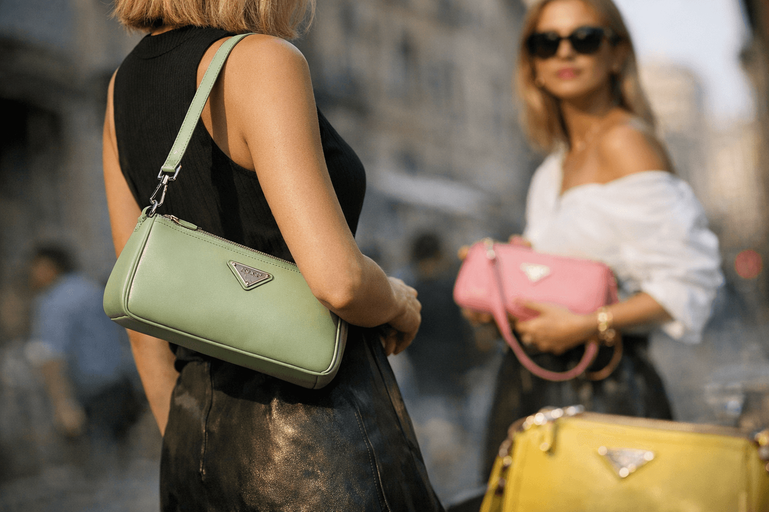 Prada’s Bonnie bag returns in fresh spring colors, building cult buzz