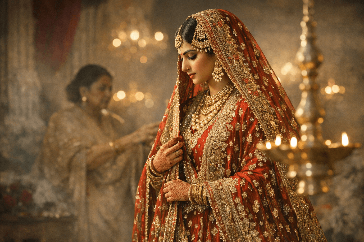 Hyderabad’s khada dupatta, the bridal tradition modern brides still cherish