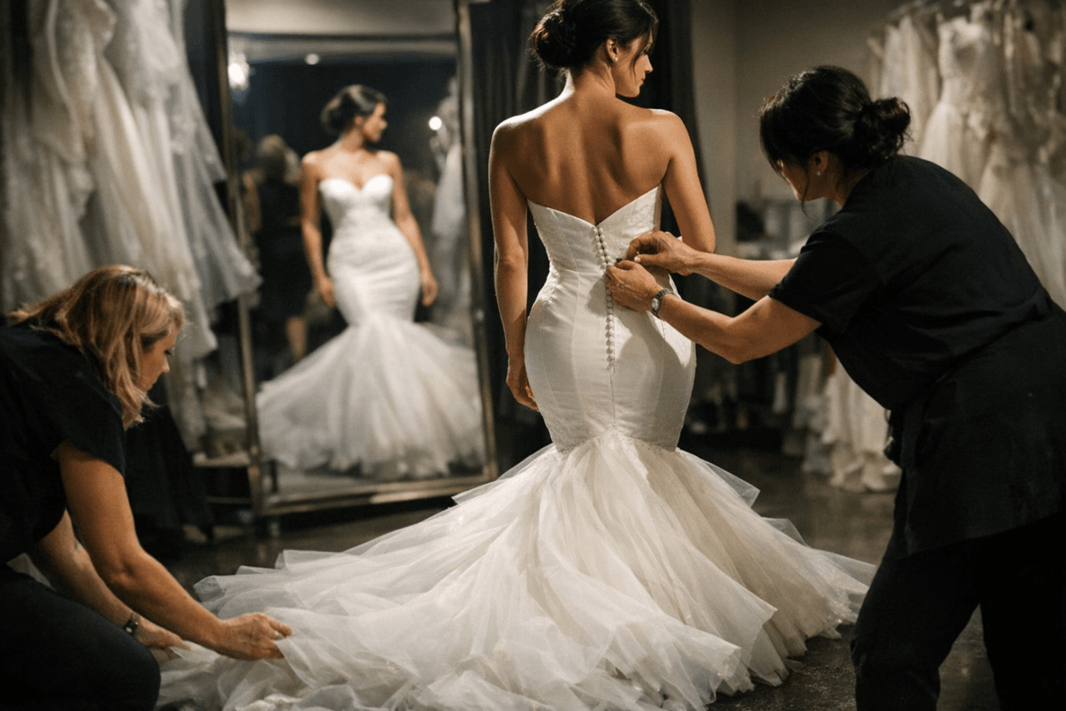 Mermaid Wedding Dresses Return as Bridal Fashion Turns Sculptural