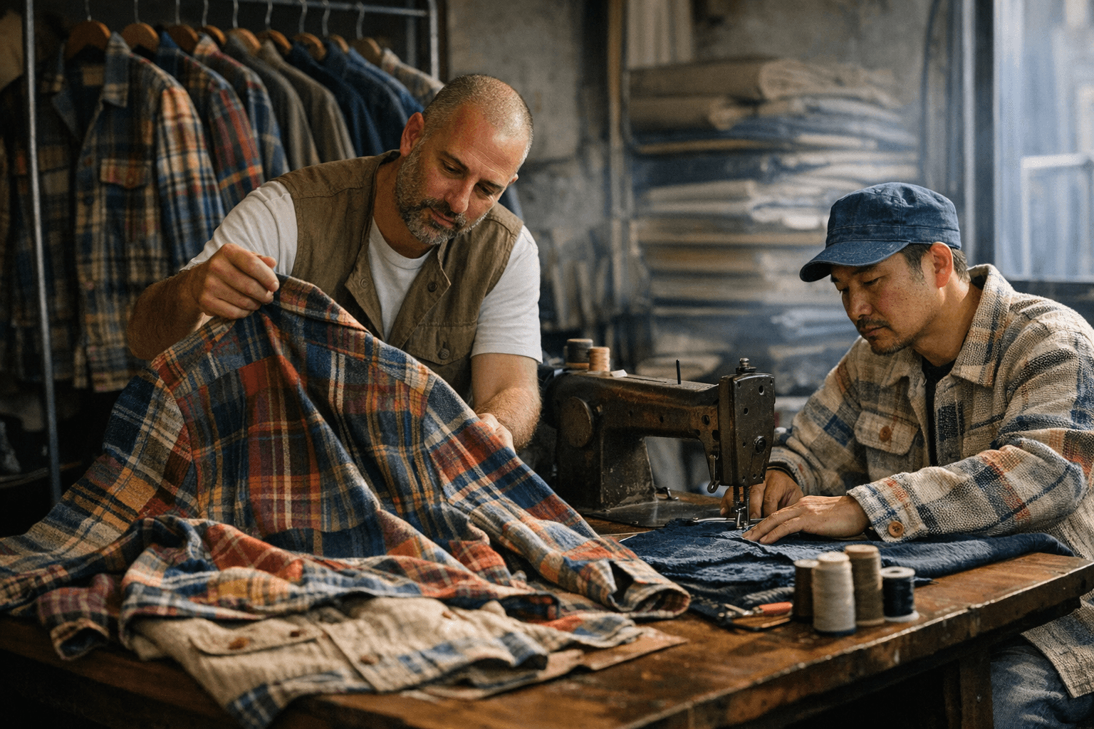 Josh Peskowitz and OMTC unveil handwoven workwear capsule for summer