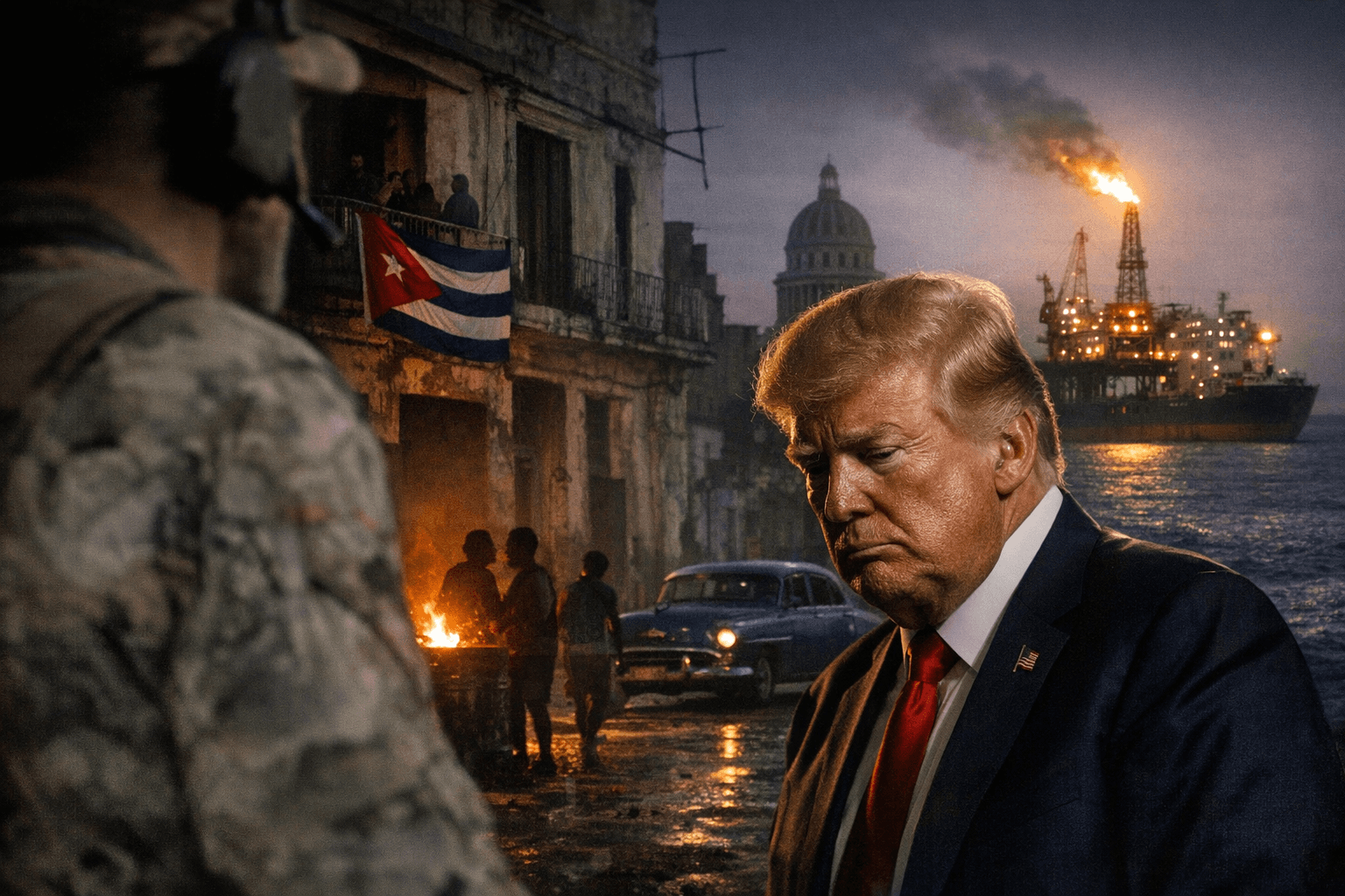 Trump dodges Cuba operation questions as tensions rise over oil embargo