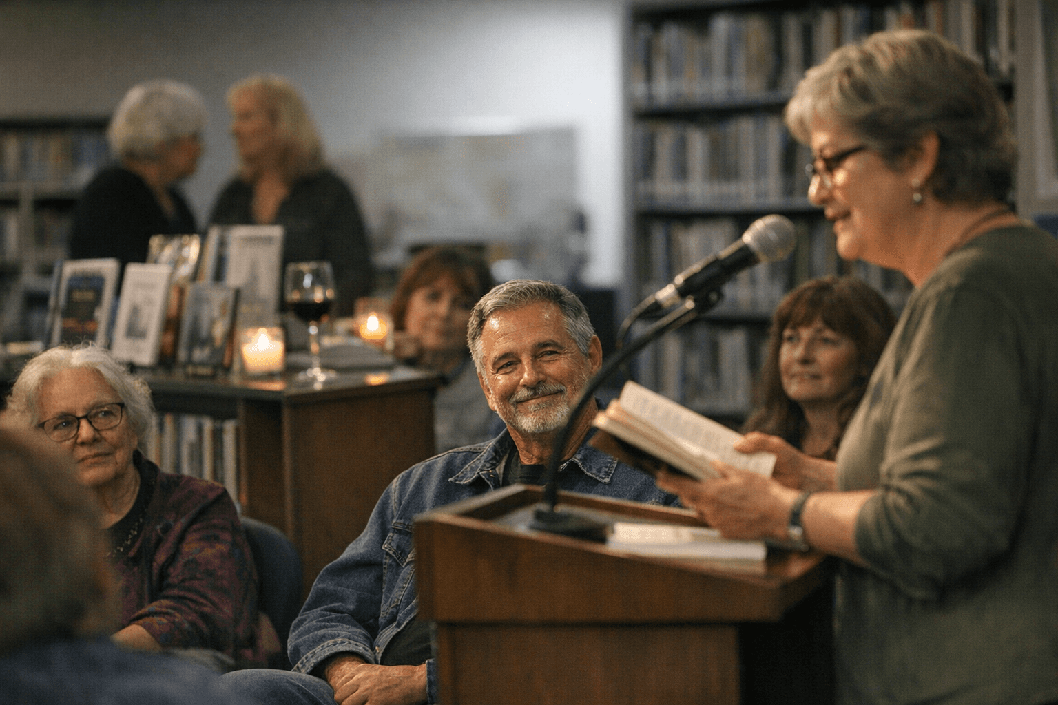 Friends of Jacksonville Public Library honor local authors at reception