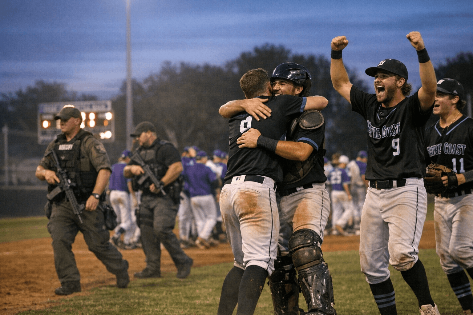 Nature Coast tops Hernando for district title after rifle scare pause