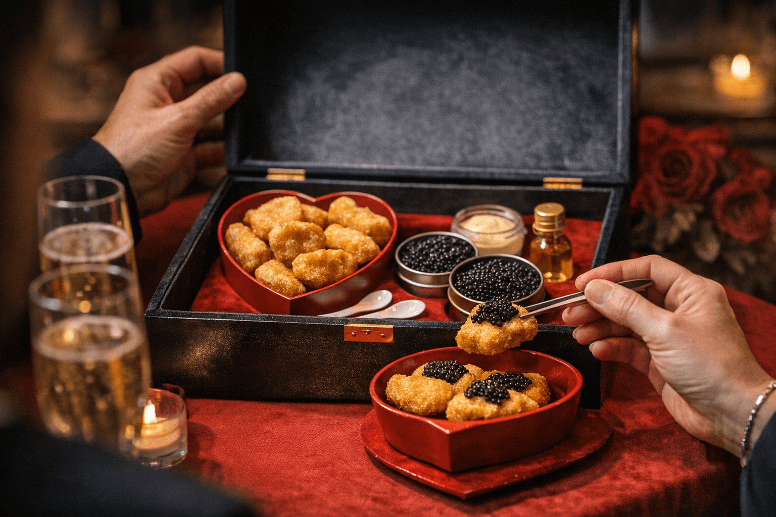 McDonald’s launches McNugget Caviar Valentine’s kit, selling out in minutes