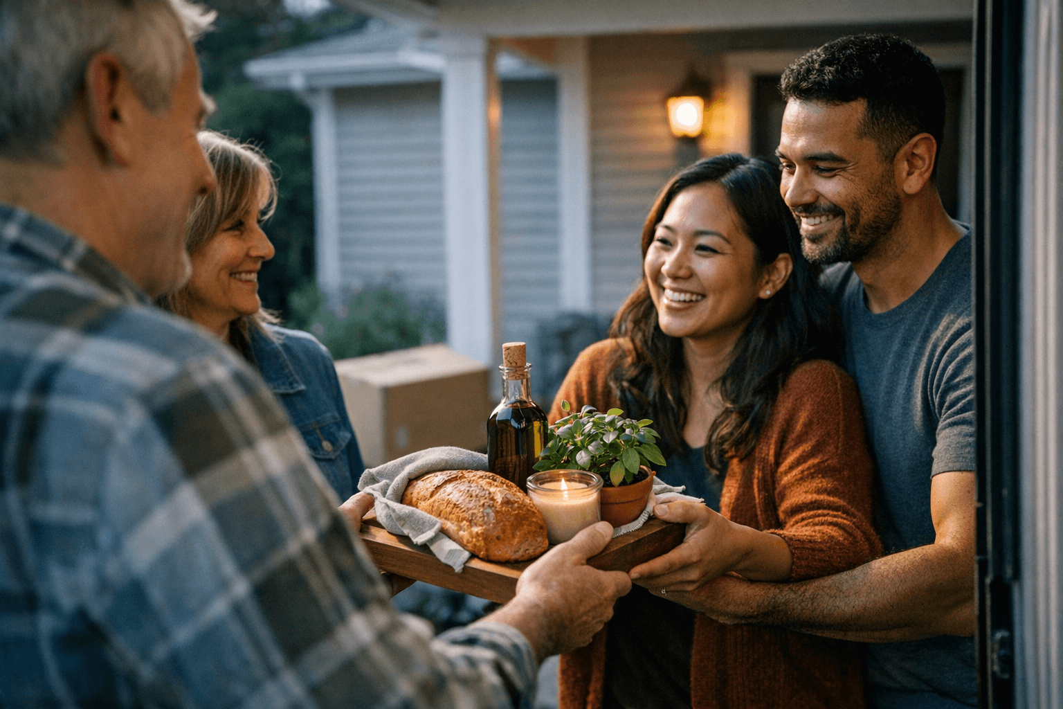 Housewarming gifts, simple gestures that help new neighbors feel welcome