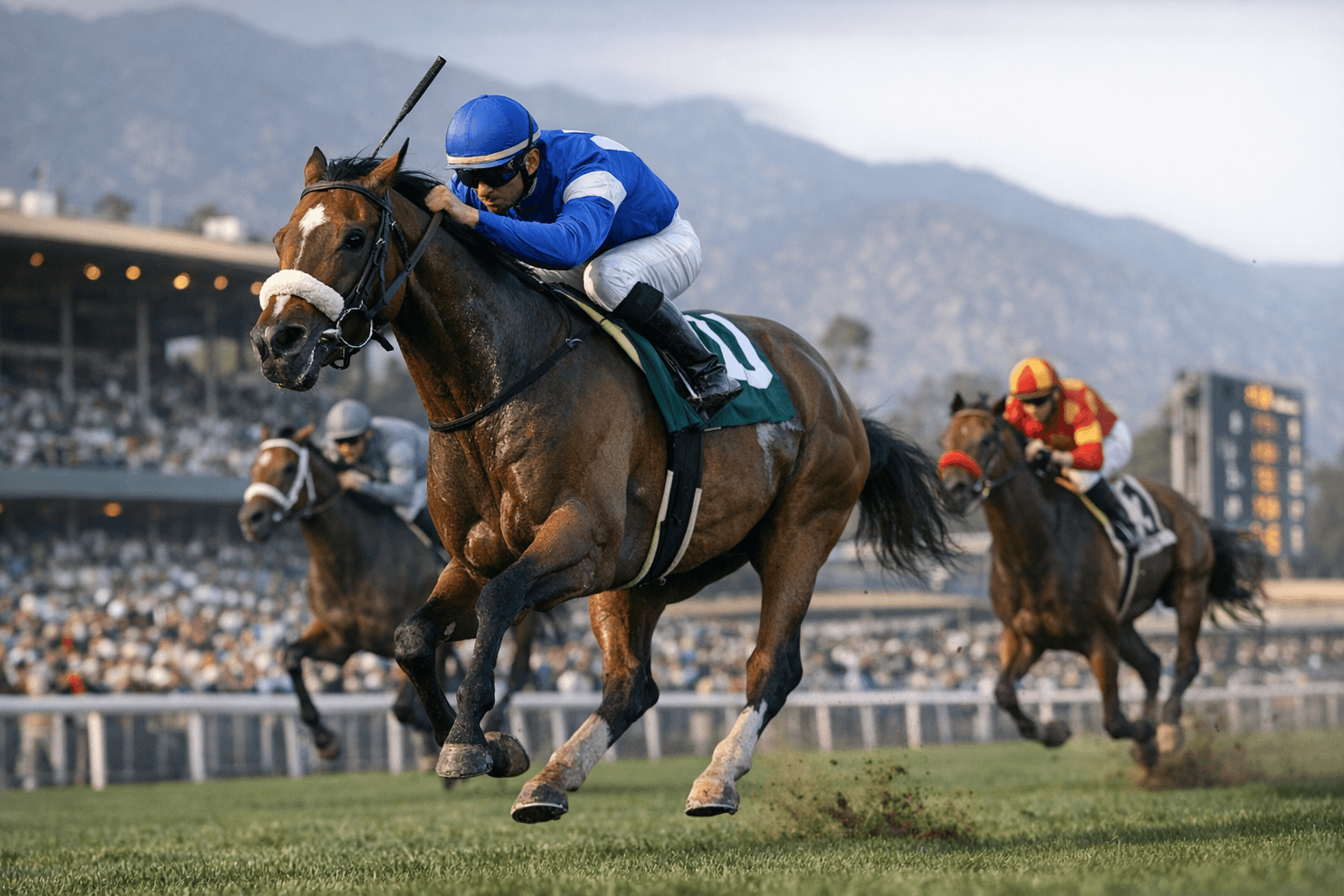 Almendares earns long-awaited graded stakes breakthrough at Santa Anita