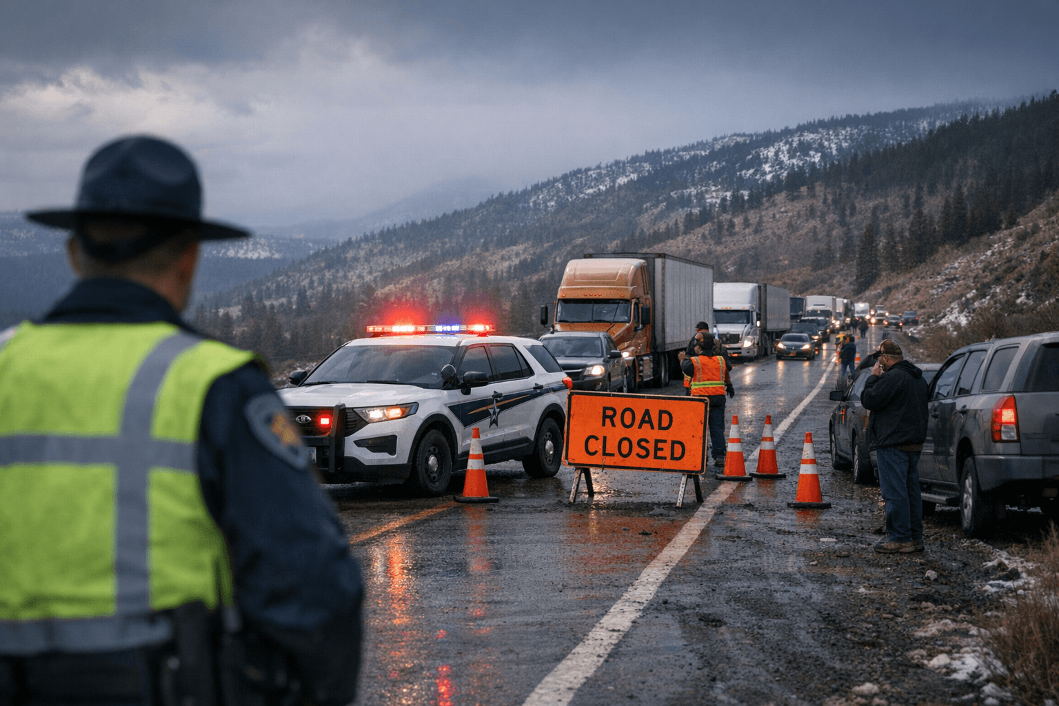 Temporary I-84 eastbound closure disrupts La Grande, Pendleton travel