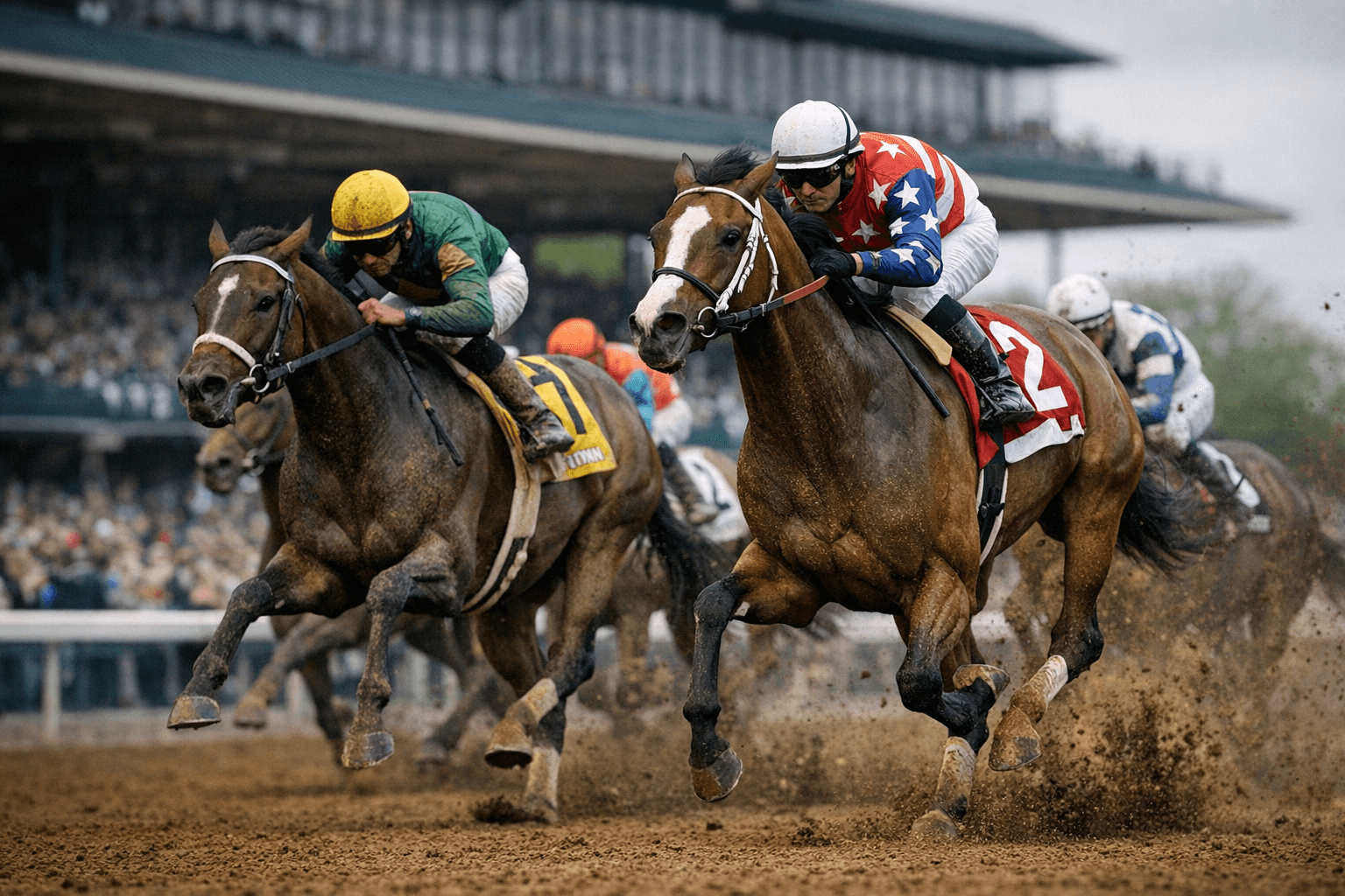 Stars and Stripes Breaks Through in Ben Ali Stakes Victory at Keeneland