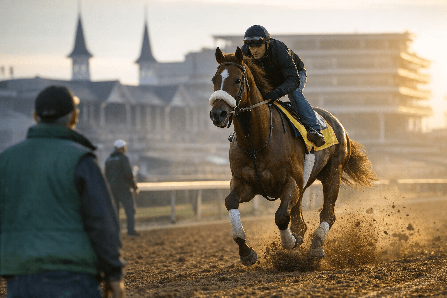 Wonder Dean impresses at Churchill Downs ahead of Kentucky Derby run