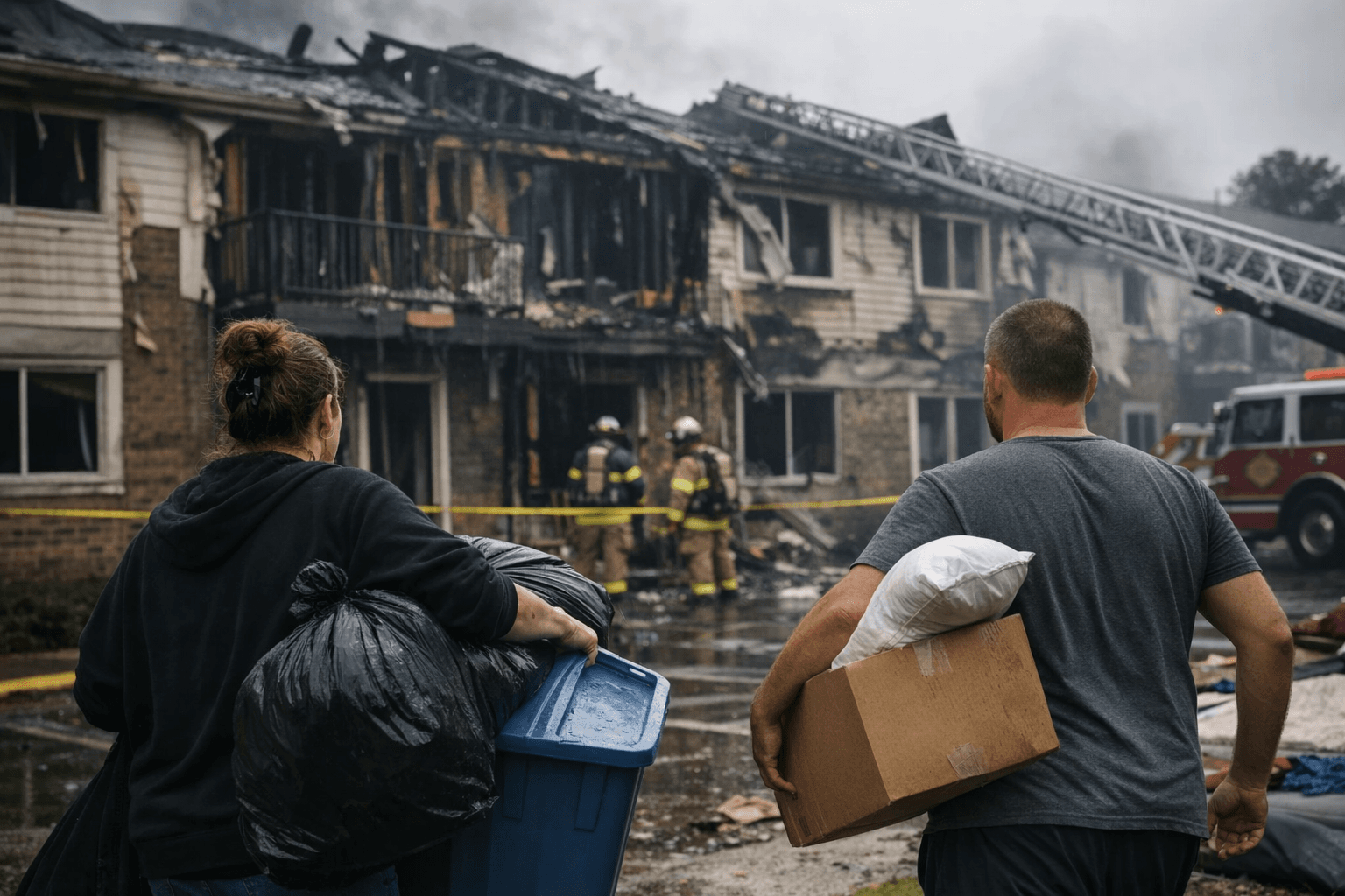 Deer Park apartment fire displaces 56 units, residents begin returning