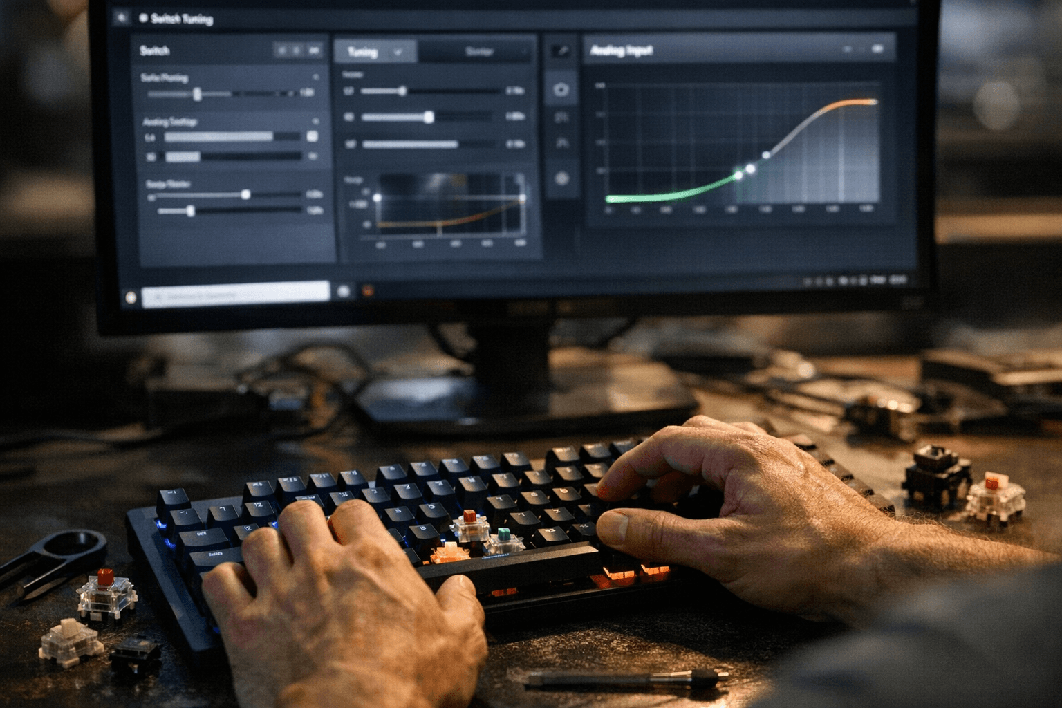 Wooting Wootility 5.3.0 Makes Switch Selector and Analog Interface Stable