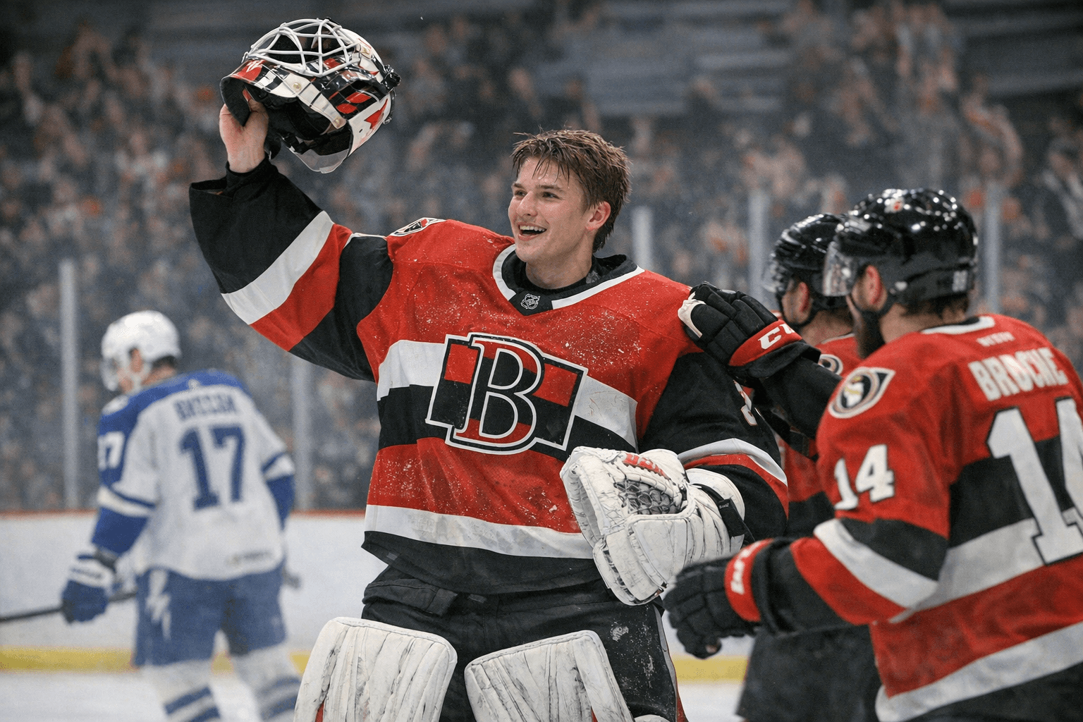 Reidler earns first AHL win as Senators top Crunch 6-4