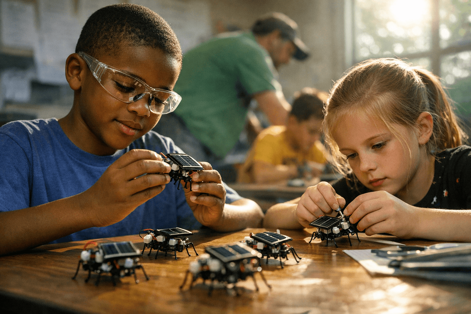 Copperas Cove students build Solar Bugs in hands-on solar lesson