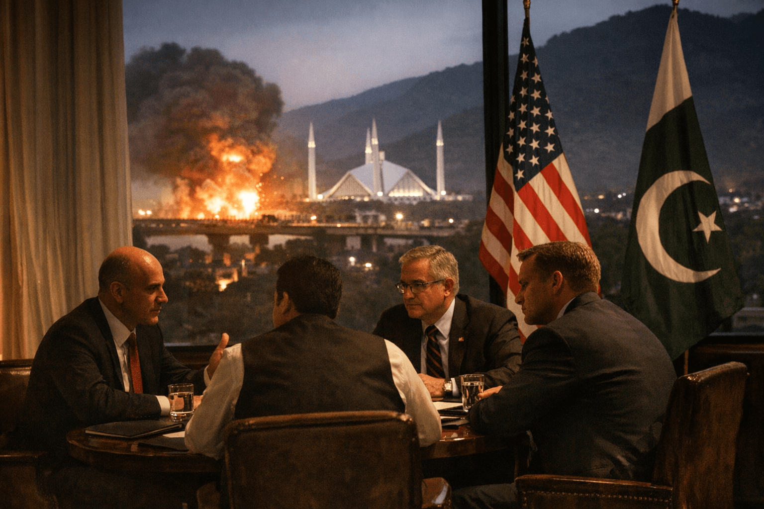 Trump sends US negotiators to Pakistan for Iran talks, warns of strikes