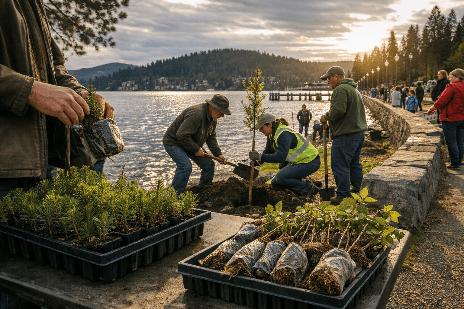 Coeur d'Alene marks Arbor Day with free seedlings, tree planting events