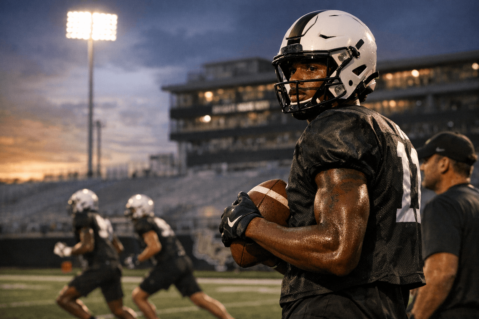 Josh Derry brings All-American production from Monmouth to UCF receiver room