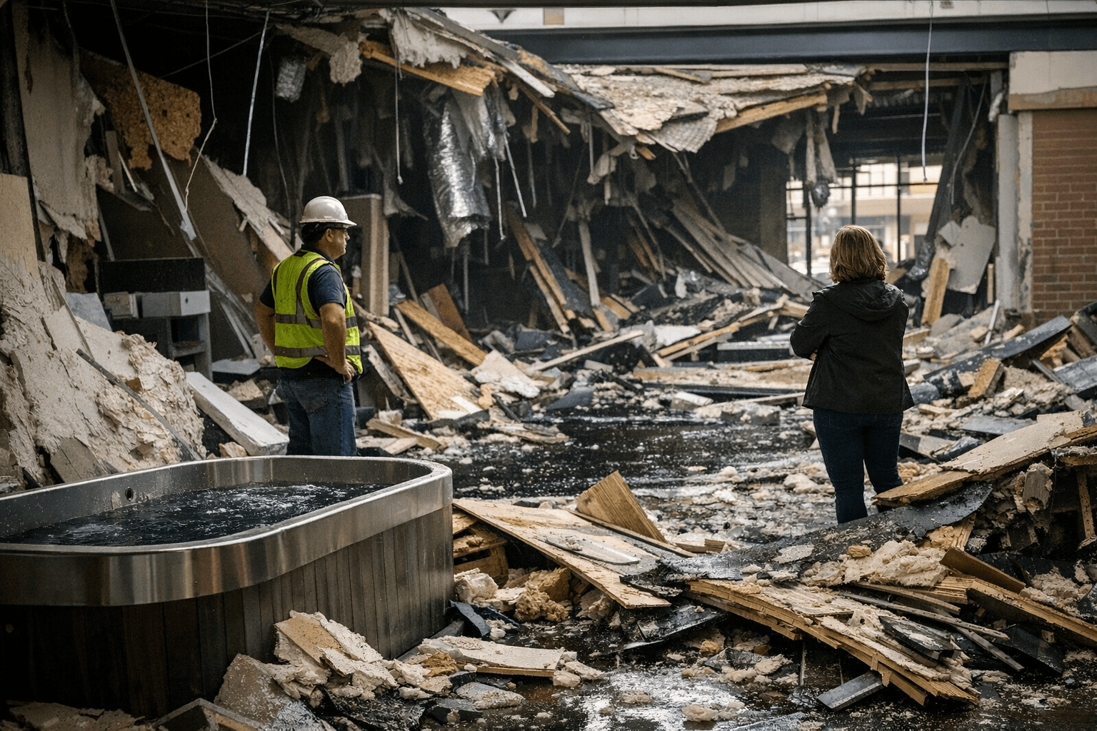 Planned cold-plunge wellness studio collapses before opening in Leesburg center