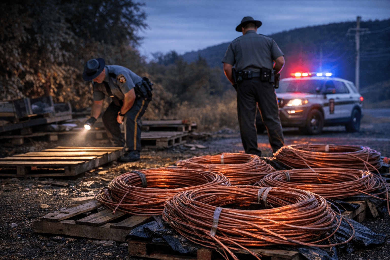 State police investigate $5,000 copper wire theft in White Deer Township