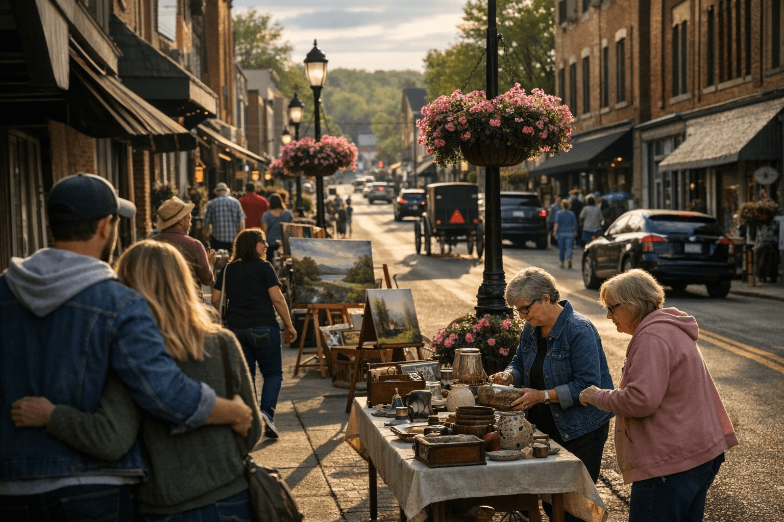 Millersburg downtown gears up for spring events, shopping and walking traffic