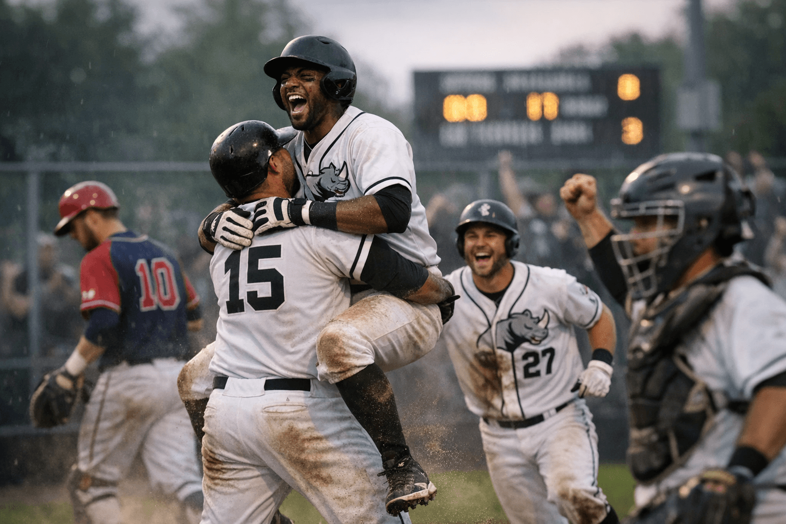 Arnhem Rhinos rebound from opening loss with emphatic win over Domstad Dodgers