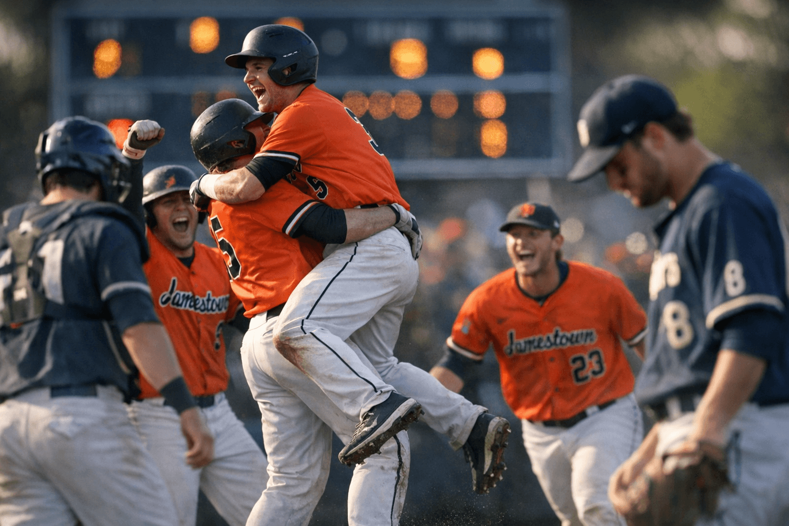 Jamestown baseball splits doubleheader with St. Mary’s after comeback win