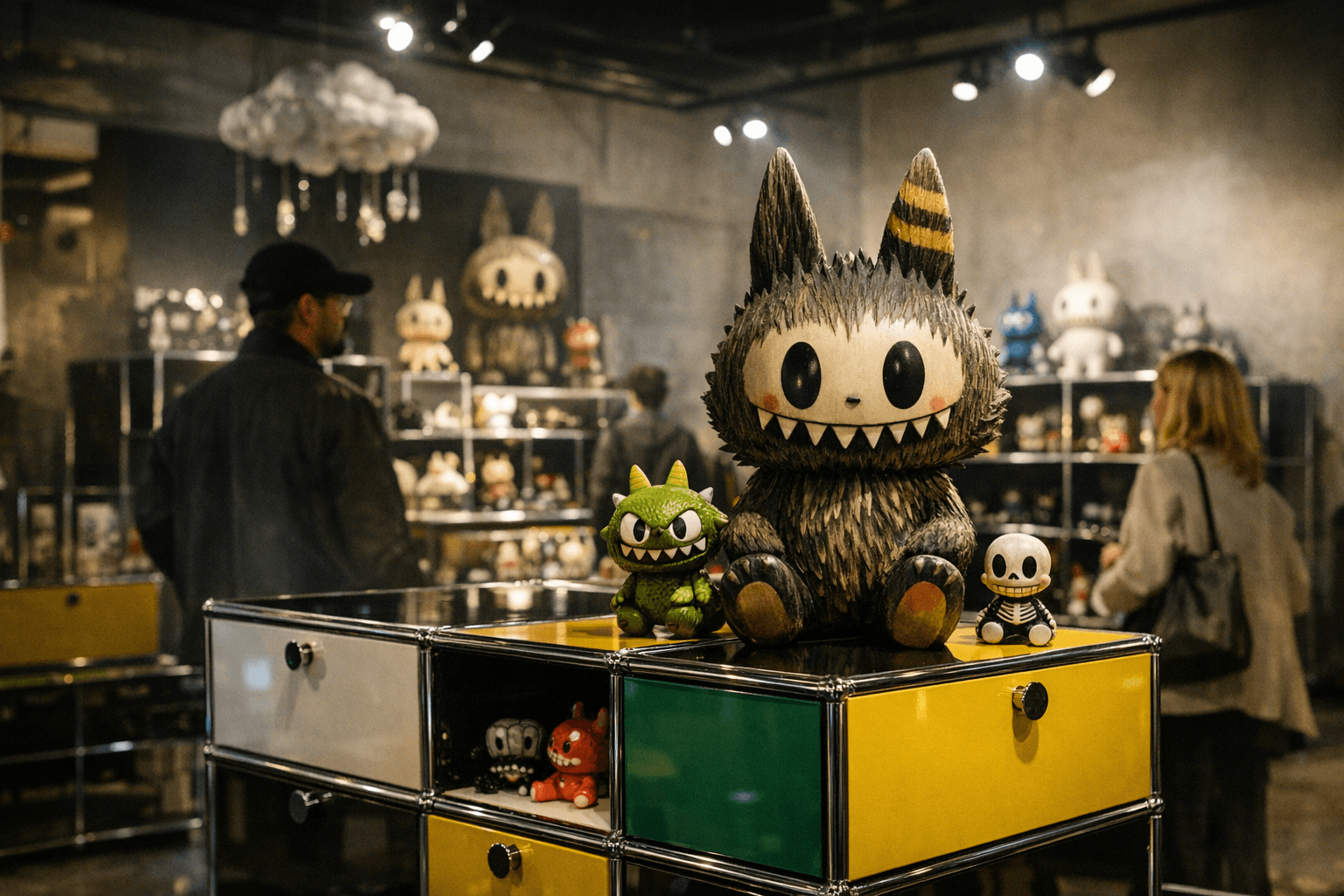 Kasing Lung brings Labubu’s Monsters universe to Milan design week with USM