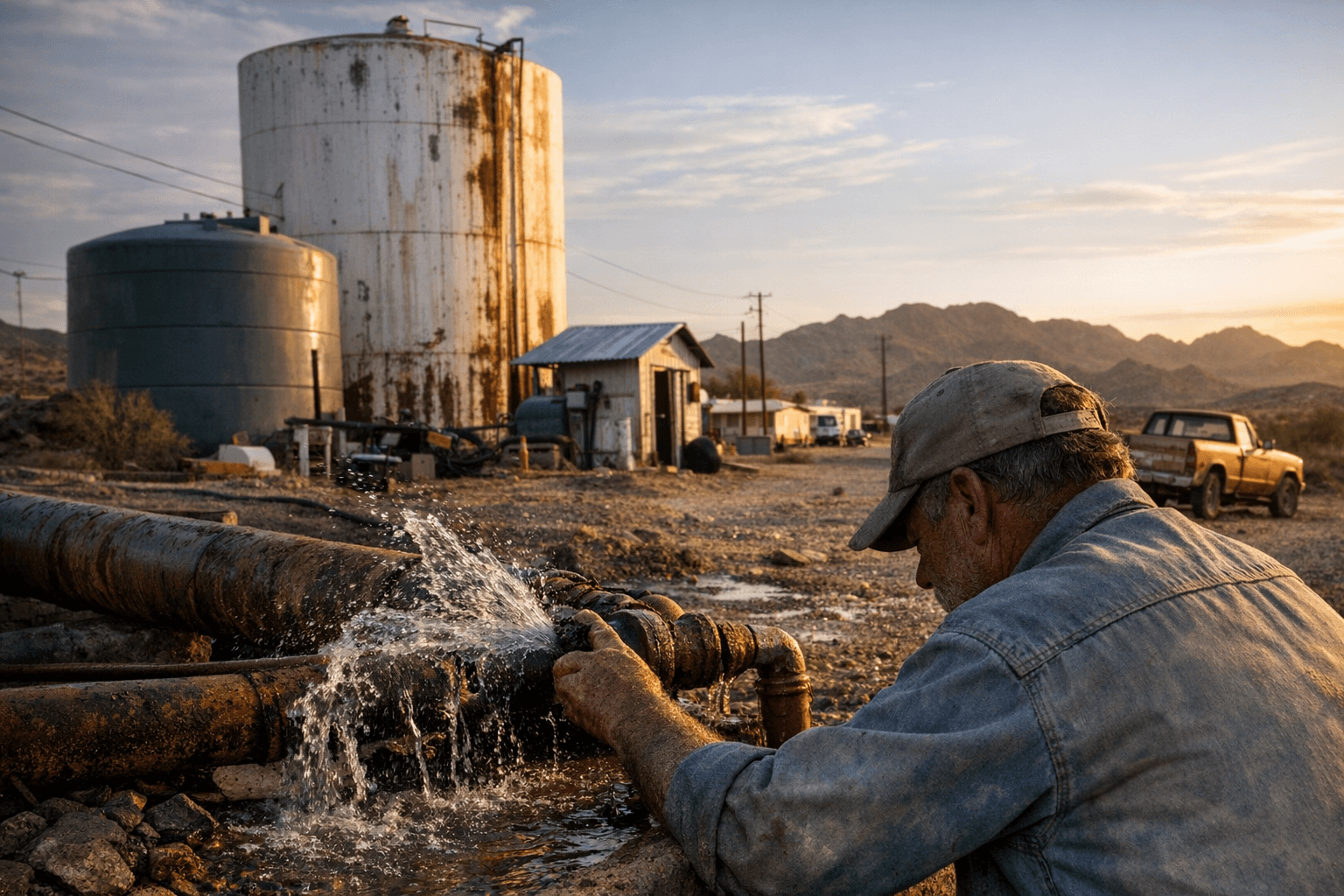 Hobbs vetoes bill for county water repair grants in La Paz County