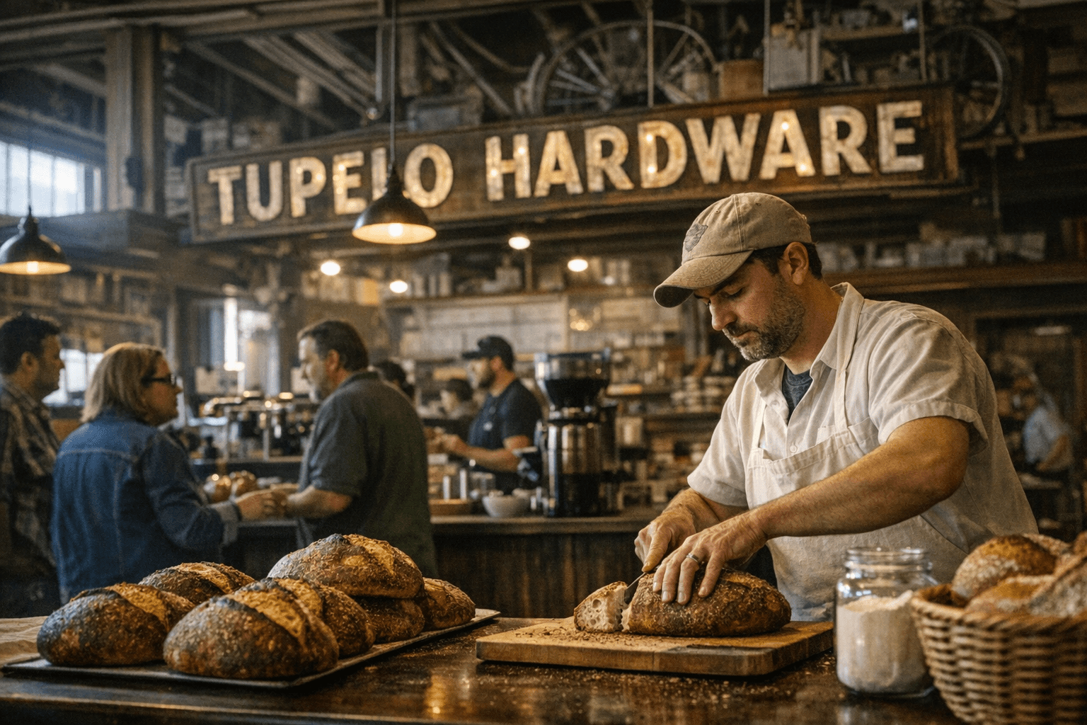 Blue Magnolia Bread Company brings sourdough to historic Tupelo Hardware complex