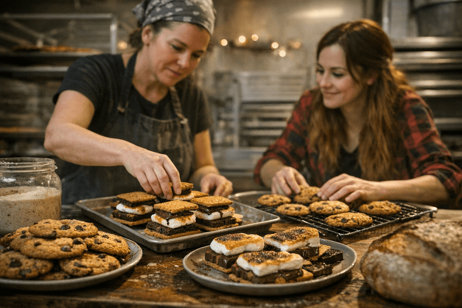 Bughouse Bakery turns sourdough into cookies, s’mores treats, and community sales