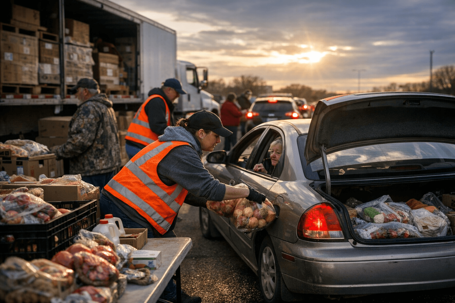 Mobile food pantry brings free groceries to Jamestown, Valley City May 5