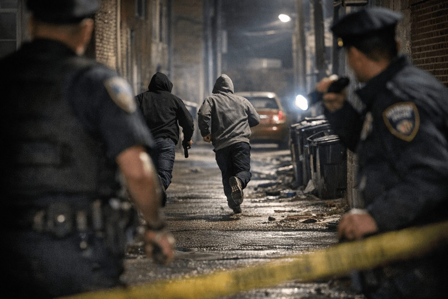 Police seek two men in Baltimore armed robbery investigation