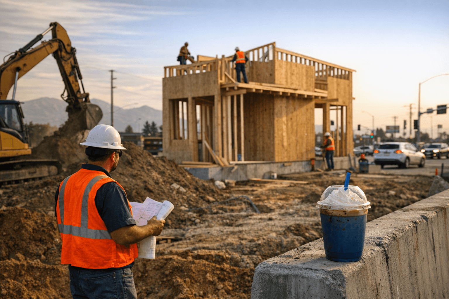 Dutch Bros begins construction on new East Kings Canyon coffee shop