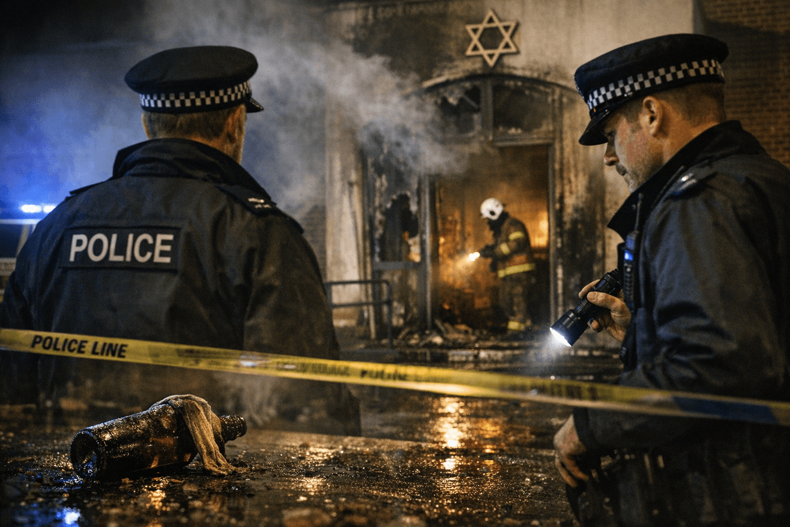 British police probe Iranian proxy links to London synagogue arson attacks