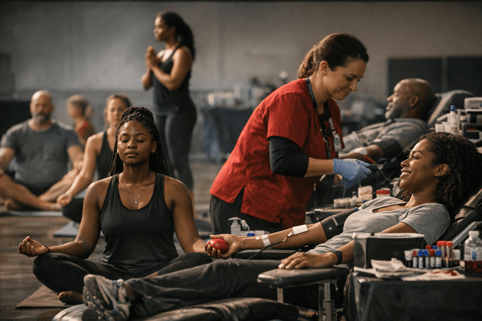 High Point event combines fitness, mindfulness and blood drive to boost health awareness